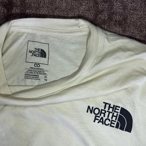 👣 The North Face “Tested & Proven” Graphic Tee – Cream Size XL - Picture 3 of 4